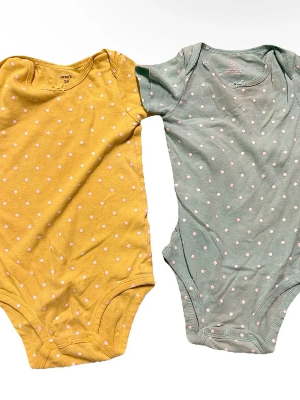 Toddler Girl Summer Clothing Short Sleeve Bodysuits Shorts Size 18-24 Months